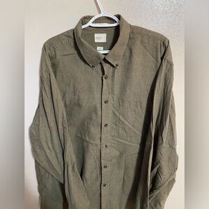 1 Pocket Green Arrow Flannel